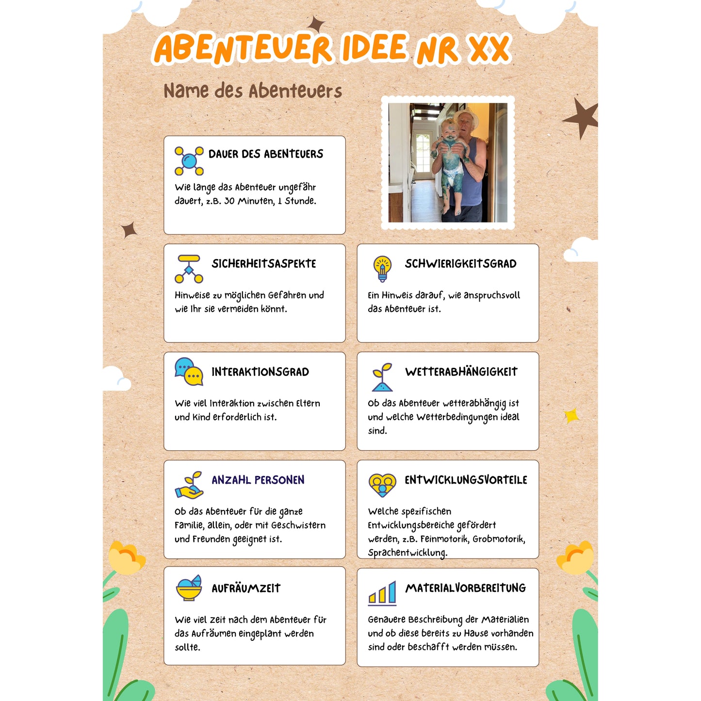 Kindheit voller Abenteuer (Alter 10-14 Jahre)